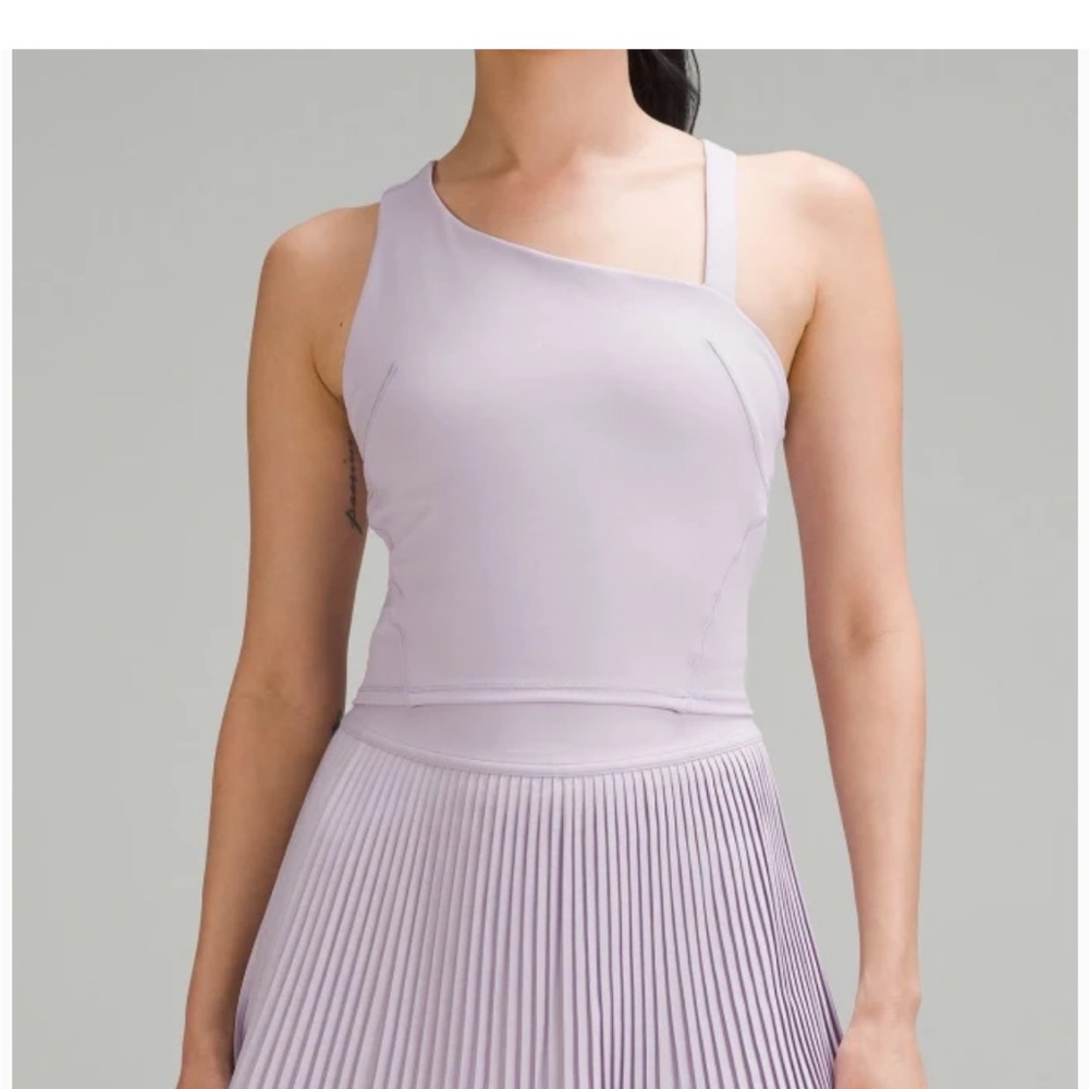 Asymmetrical Lavender Dress